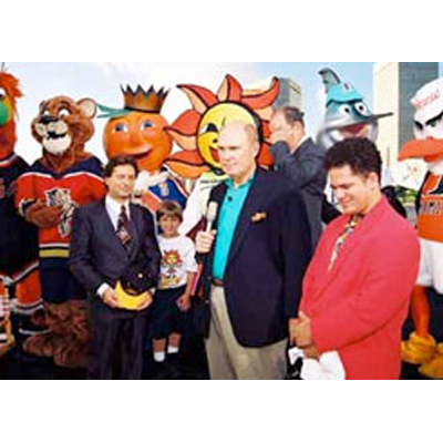 Sunny: The Official Mascot of the Miami Centennial Celebration